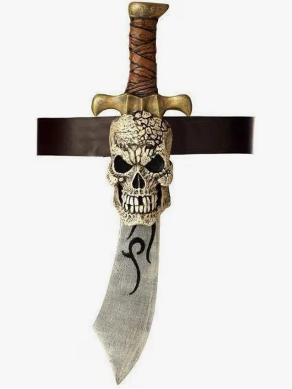 Pirate Sword & Skull Sheath - One Size